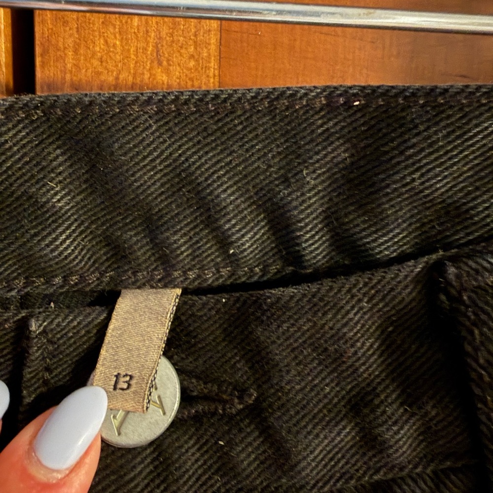Calvin Klein Black Straight-Leg Jeans - Picture 2 of 4